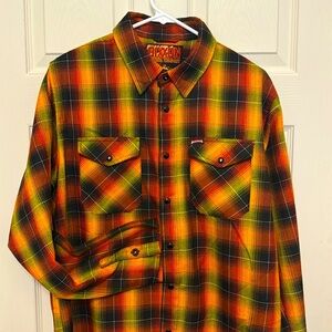 DIXXON HATEBREED FLANNEL SHIRT